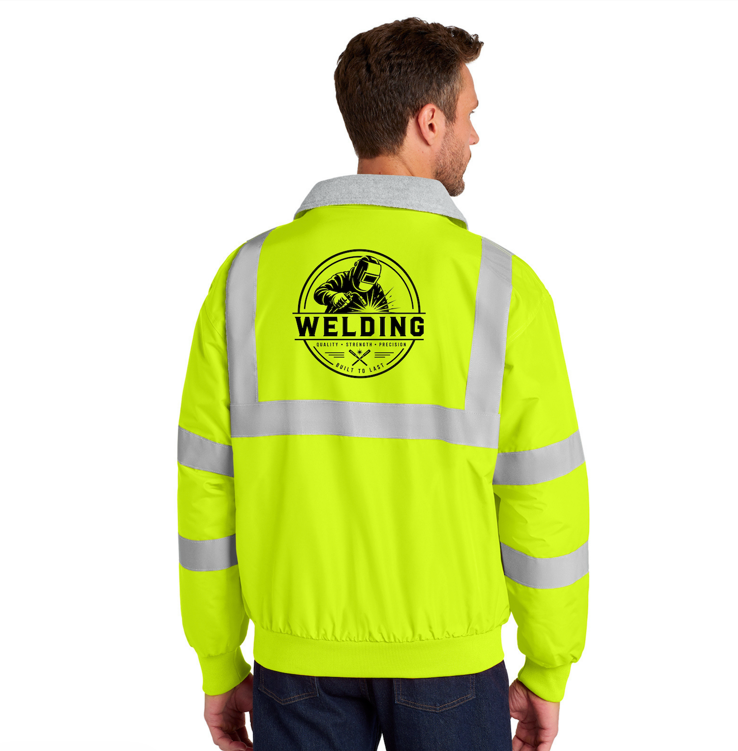 Custom Port Authority® Enhanced Visibility Challenger™ Jacket with Reflective Taping