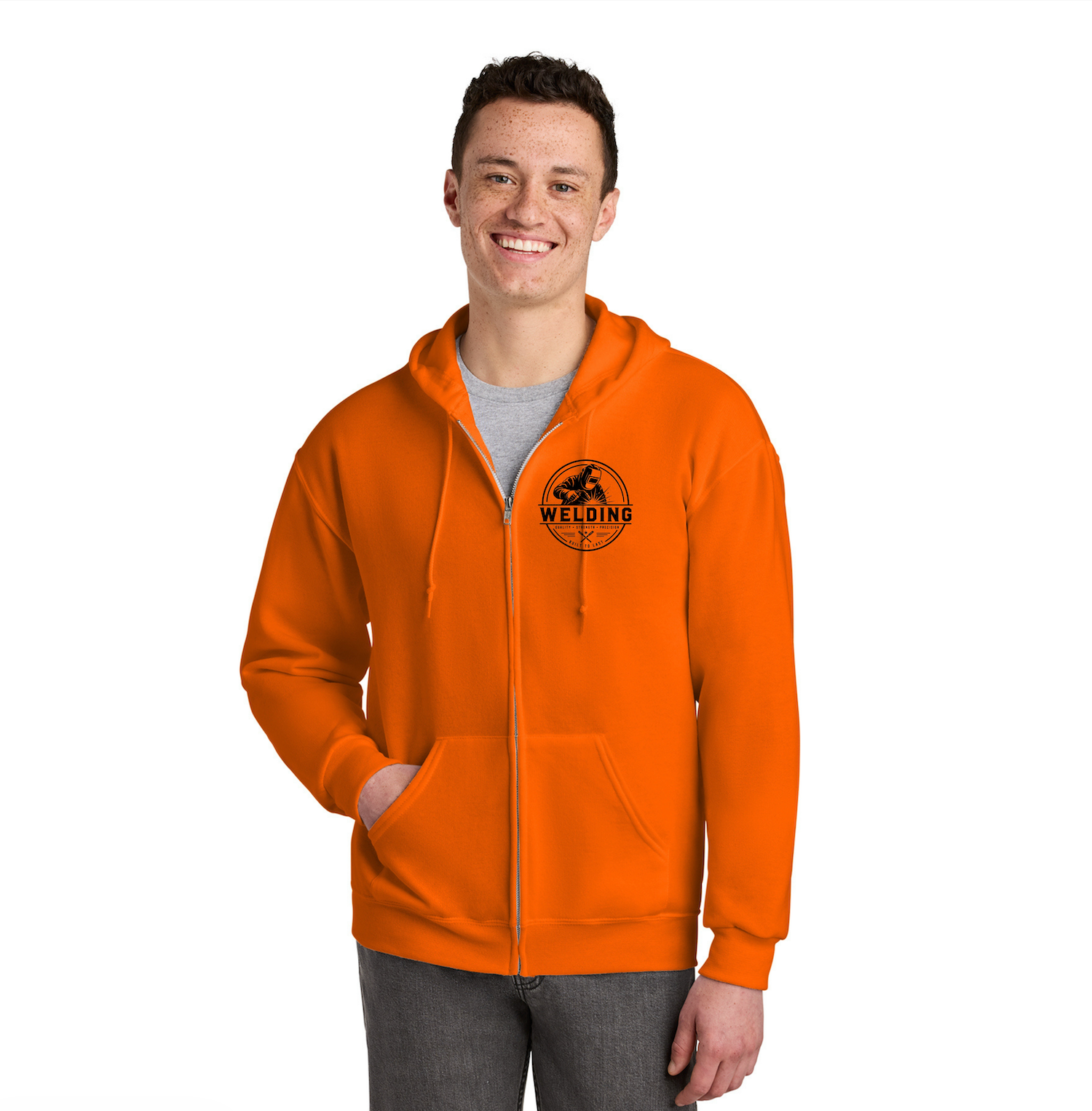 Custom Full-Zip Hoodie