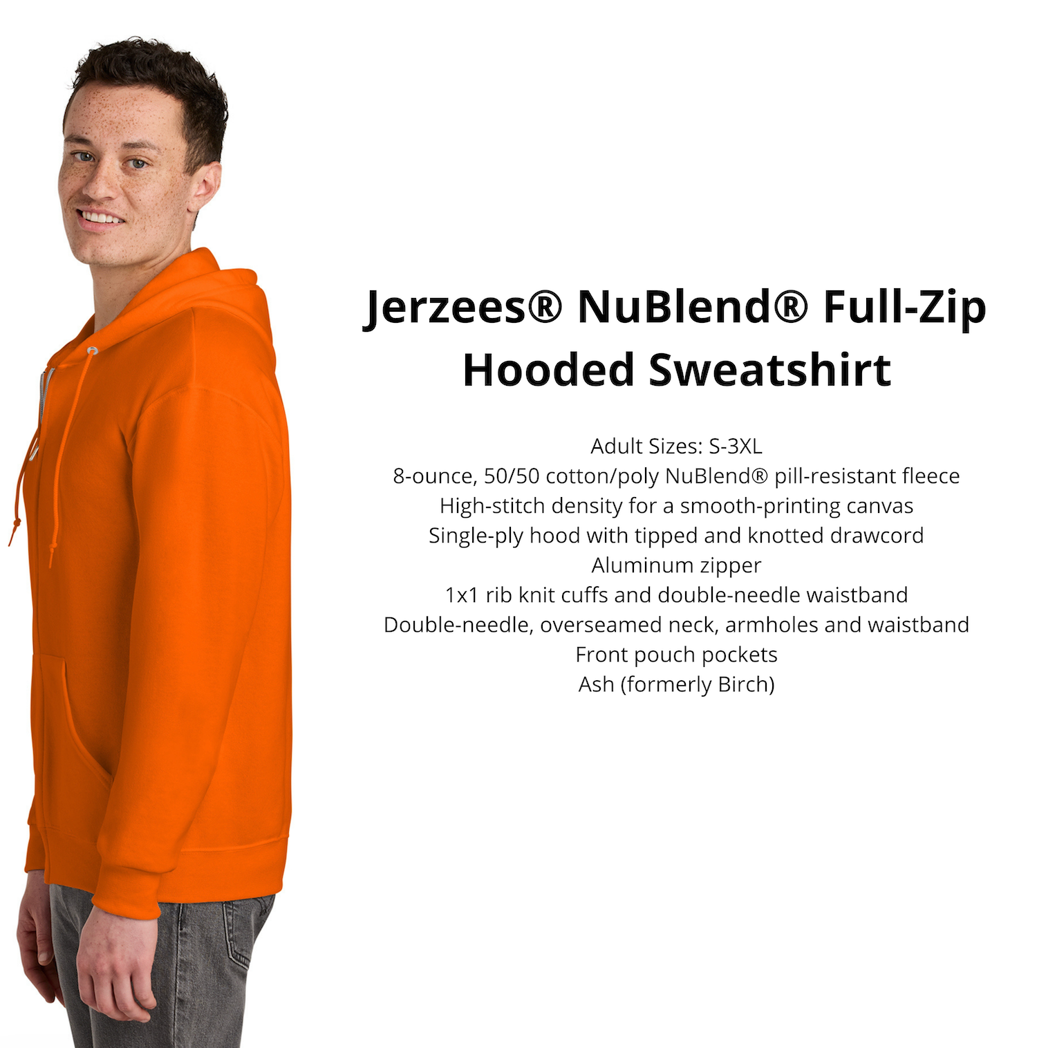 Custom Full-Zip Hoodie