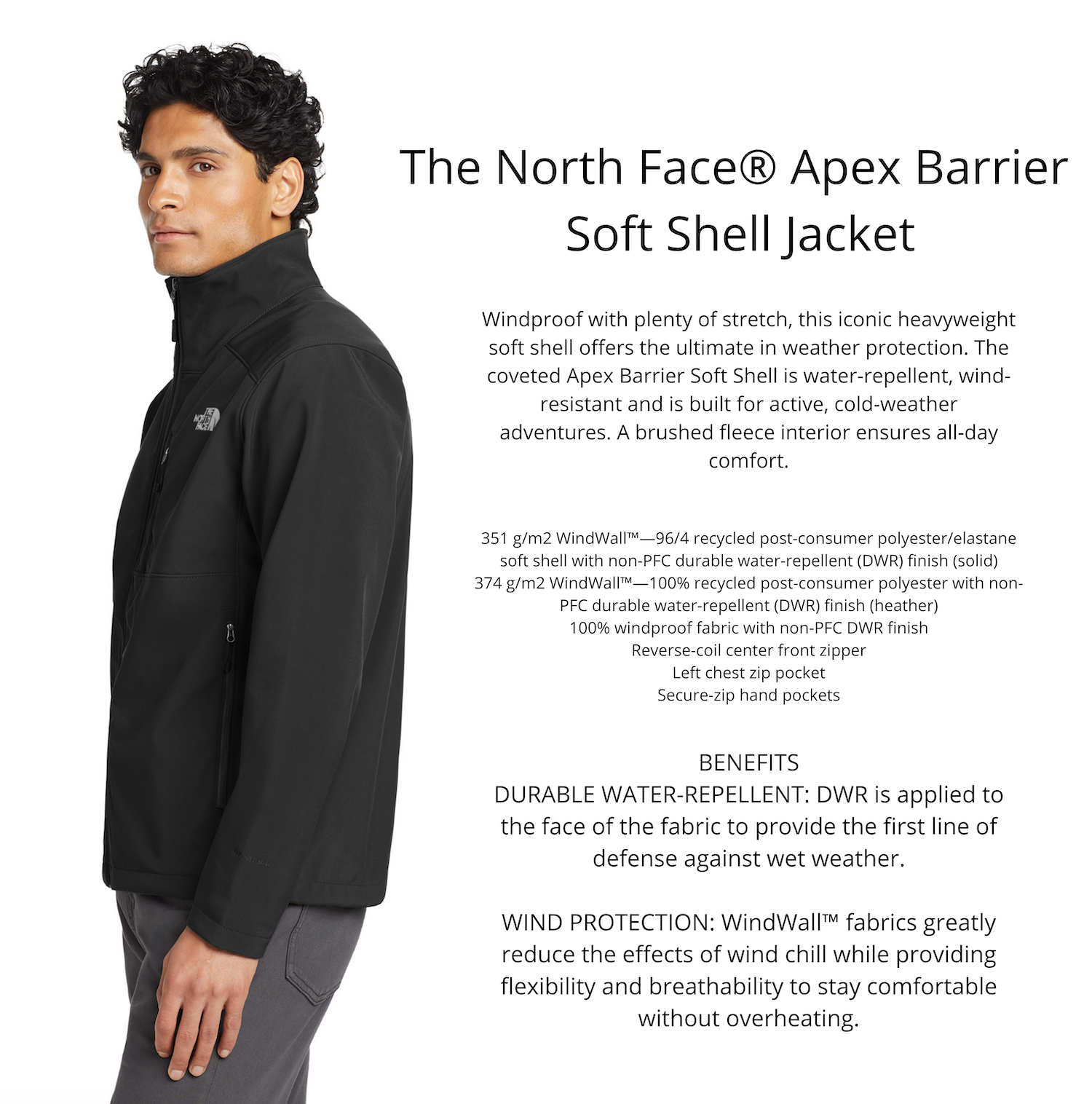 Custom The North Face® Soft Shell Jacket