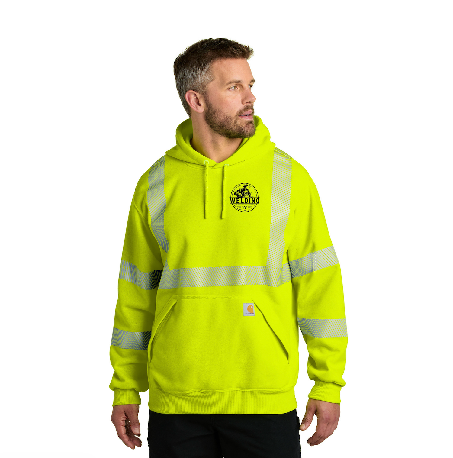 Custom Carhartt® High Visibility Class 3 Hoodie