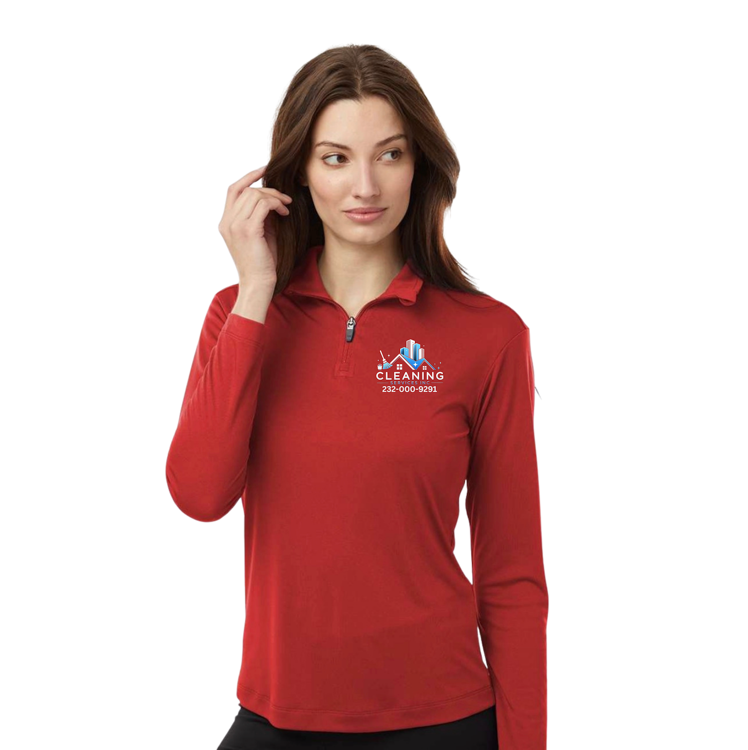 Custom Women’s Long Sleeve Performance Polo