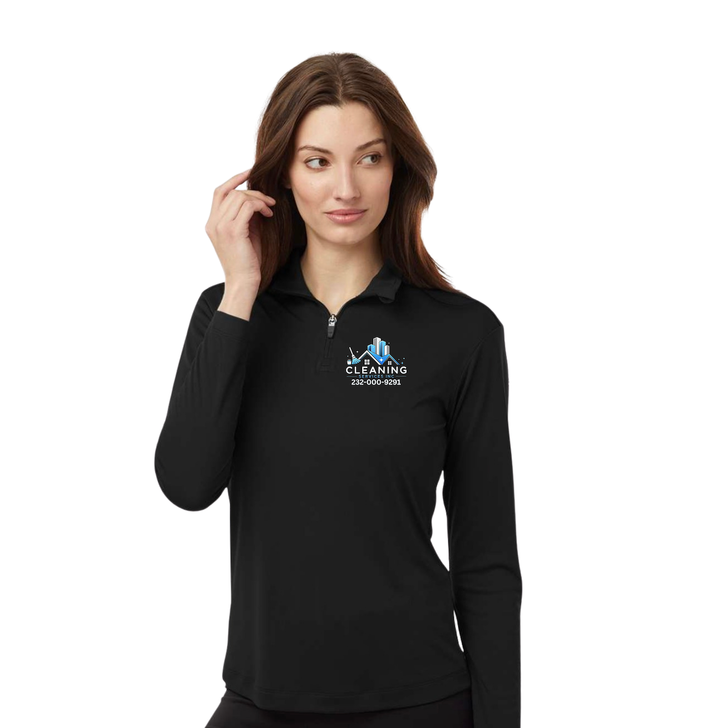 Custom Women’s Long Sleeve Performance Polo