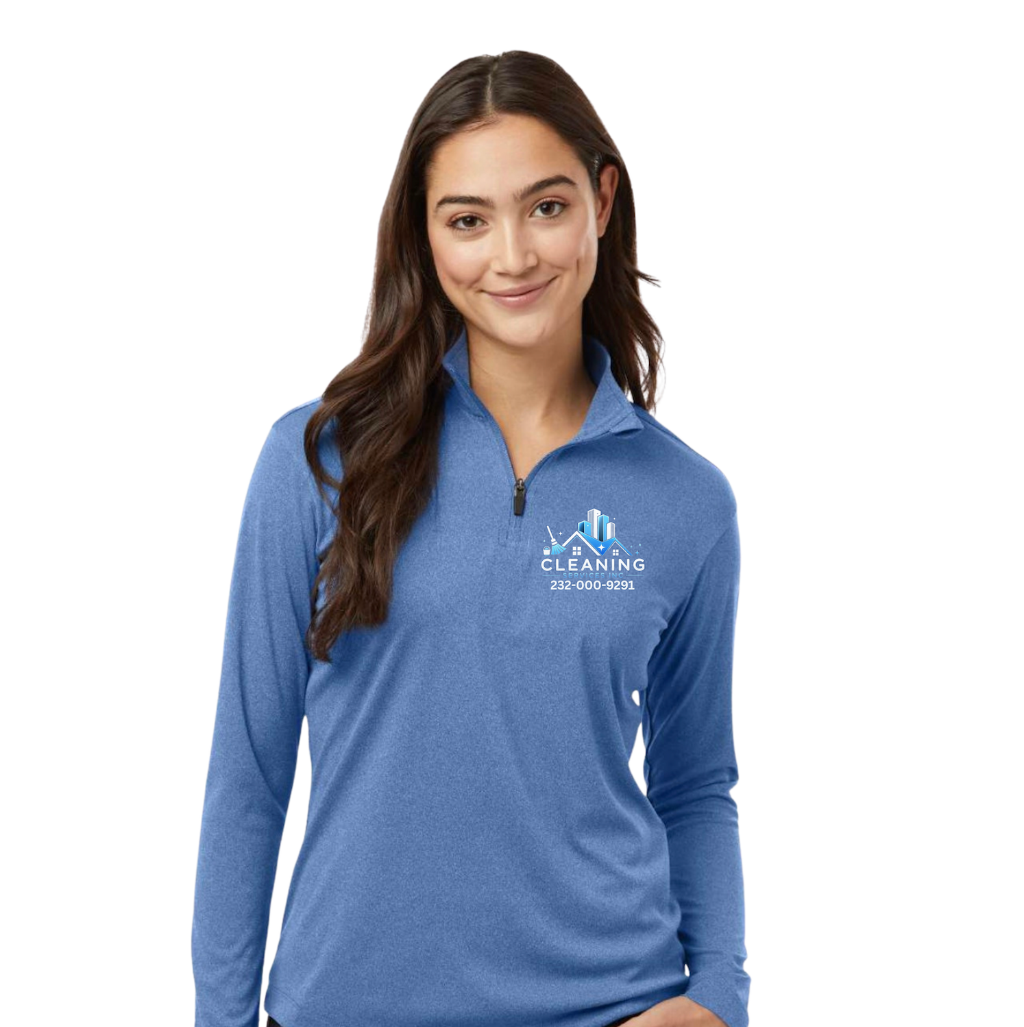 Custom Women’s Long Sleeve Performance Polo